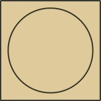 Kryt otočného stmívače LED, CFLi - ALU GOLD NIKO 221-31003