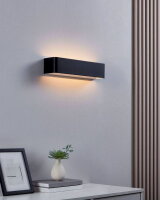 Nástěnné svítidlo SANIA 4 LED L365 černá/bílá 12W IP20 EGLO 901018