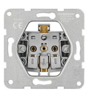 Zásuvka ČSN bezpečnostní clonka, bezšroubové svorky, zelená SCHRACK EV101259--