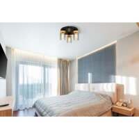 Stropní svítidlo FINCA černá 3xE27, max. 40W 230V GLOBO 15557-3D