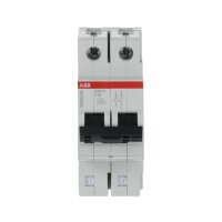 S402M-D16 Jistič 2 pólový char.D 16A 10000 230/400V ABB 2CCS572001R0161