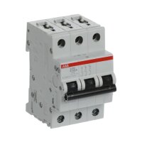 S203-K40 3 fázový jistič 40 A char. K 6kA ABB 2CDS253001R0557