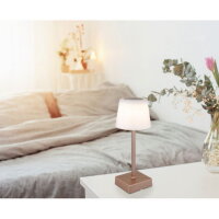 Stolní lampa XAYDEN šampaň 2W 3000-6500K GLOBO 28061CH