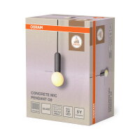 Decor Concrete Mic Pendant 1XG9 Dark Grey OSRAM 4058075848320