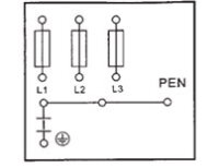 Smyčkovací skříň SS201/NKF1W 2 sady 1/250A pilíř ESTA 037491