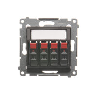 DGL34.01/46 Ctyřnásobná zásuvka reproduk