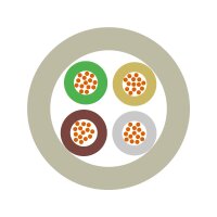 Nízkofrekvenční datový kabel UNITRONIC LiHH 3x0,34 LAPP 0037141