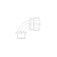 Úhlové hadicové šroubení SILVYN MPC 90° M 20X1.5 / 16 GY LAPP 55502459