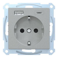 MEG2367-0460 Zásuvka Schuko, Sys-M, USB