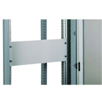Schneider NSYCRTM1U 19' plný panel 1U oceloplech, RAL 7035