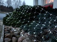 Vánoční osvětlení padající síť, 3x2m, 192LED 6xfunkce