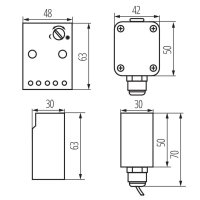 Soumrakové čidlo AZ-10A 22371 Kanlux