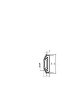 OBO EDK 25 OR Těsnění M25 oranžová Termoplastický elastomer TPE