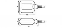 Plovákový spínač Champ 2 vyprazdňování/plnění, kabel 20 m DOEPKE 09921019