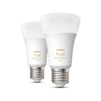 Philips Hue White Ambiance LED žárovka 800lm (60W) E27 6W A60 (2ks)