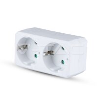 2 Ways Adapter With Earthing Contact 10/