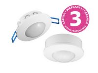 SENSOR ADAPT 360° stropní vestavný/přisazený, bílá PANLUX PN71000014