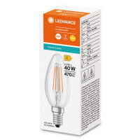 LEDVANCE LED CLASSIC B V 4W 827 Clear E14
