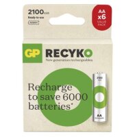 Nabíjecí baterie GP ReCyko 2100 AA (HR6) B2521V