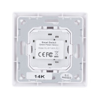 ZigBee nástěnný ovladač - řízení jasu, 2 zóny MCLED ML-917.603.22.0