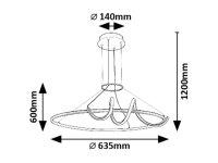 MENAZI LED 46W IP20