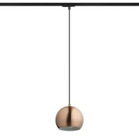 AGNETA pro jednookr. lištu závěsná česaná měď 230V E27 40W RENDL R13973