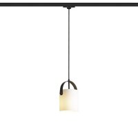 JULIETTA 16 pro tříokr. lištu opálové sklo/černá 230V E27 20W RENDL R13855