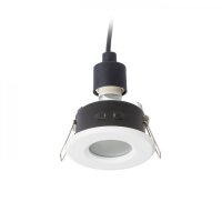 APRIORI bílá satinované sklo 230V GU10 35W IP54 RENDL R12747