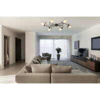 Stropní svítidlo VENEZIA rez 6x40W E14 IP20 GLOBO 60800623X