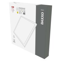 LED panel BAXXO 60×60, čtvercový přisazený bílý, 36W neutr. bílá EMOS ZB1614