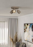 Bodové svítidlo TILSTON E14 120W IP20 písková EGLO 44163