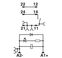 Reléový modul RIF-1-RPT-LDP-24DC/1ICT PHOENIX CONTACT 1078686