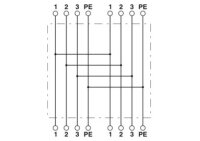 Rozvodka H QPD H4X2,5 4X9-14 GY PHOENIX CONTACT 1423996