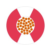 Jednožilový vodič X05V-K 2CHELIX 1X0,75 RDWH červená/bílá LAPP 4512422S