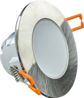 Vestavné LED svítidlo LED BONO-R MATT CHROME 5W 3CCT 700/500lm GREENLUX GXLL104