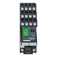 RXM4AB1BDPVS Harmony relé, 4C/O 6A 24VDC