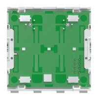 Propojený chytrý tlačítkový modul, Merten System M, dvojnásobný MEG5126-0300