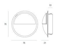 BOLERO typ OL7 nikl(I) teplá(WW) IP20