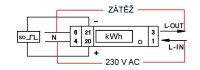 Elektroměr DDS353 50A MID, 1mod., LCD, 1-fáz., 1-tar., fakturační Eleman 1008811