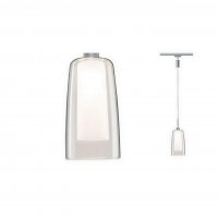 URail LED zásvěsné svítidlo Arido II 5W GU10 matný chrom + sklo 949.98 94998