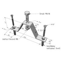 Držák DZM 14 ''A2'' ARKYS ARK-234140