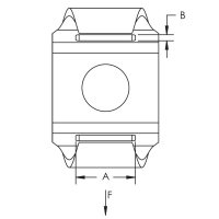 příchytka J2CT CADDY J2CT 170350