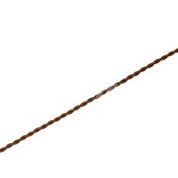 Twisted Rope 2x0.75 mm Brown,