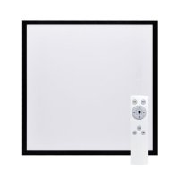 LED stropní osvětlení s DO čtvercové dekor dřeva 3000lm 40W 45x45cm