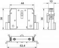 Spamel SP 160-10 Pomocný kontakt spínací pro RSI 125-160A