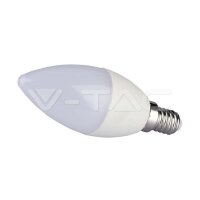 LED Bulb 2.9W E14 Plastic Candle 4000K, VT-2323 V-TAC SKU2985