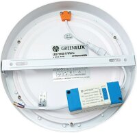 Přisazené LED svítidlo typu downlight LED FENIX-R White 18W CCT GREENLUX GXDW424