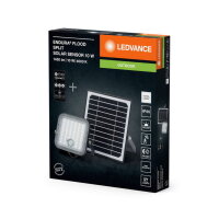 ENDURA FLOOD SPLIT SOLAR SENSOR 10W 840 Remote control LEDVANCE 4099854276675