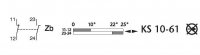 SEZ-CZ KS 10-61 Koncový spínač