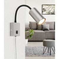 Nástěnné svítidlo ROBBY nikl 1xGU10, max. 25W 230V GLOBO 57911W